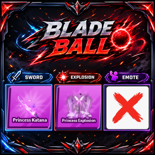 [ Limited Set ] Princess Katana + Explosion | FAST DELIVERY✅
