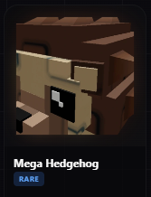 x1 Mega  Hedgehog