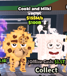 COOKI AND MILKI 155M/s - INSTANT DELIVERY