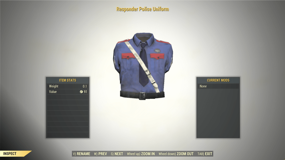 [ Xbox ] Responder Police Uniform (instant delivery)