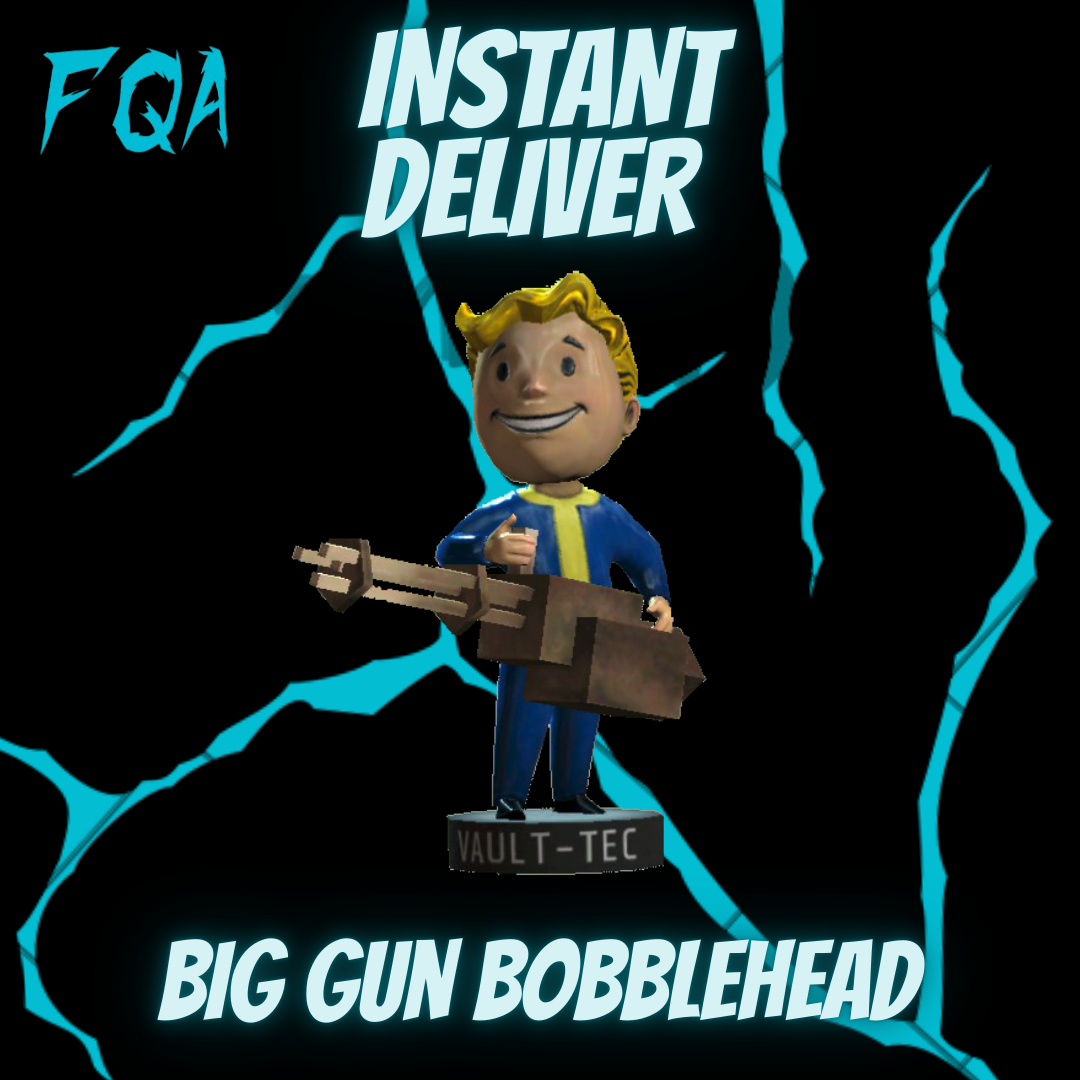 [ Xbox ] 500 Big Guns Bobblehead (instant delivery)