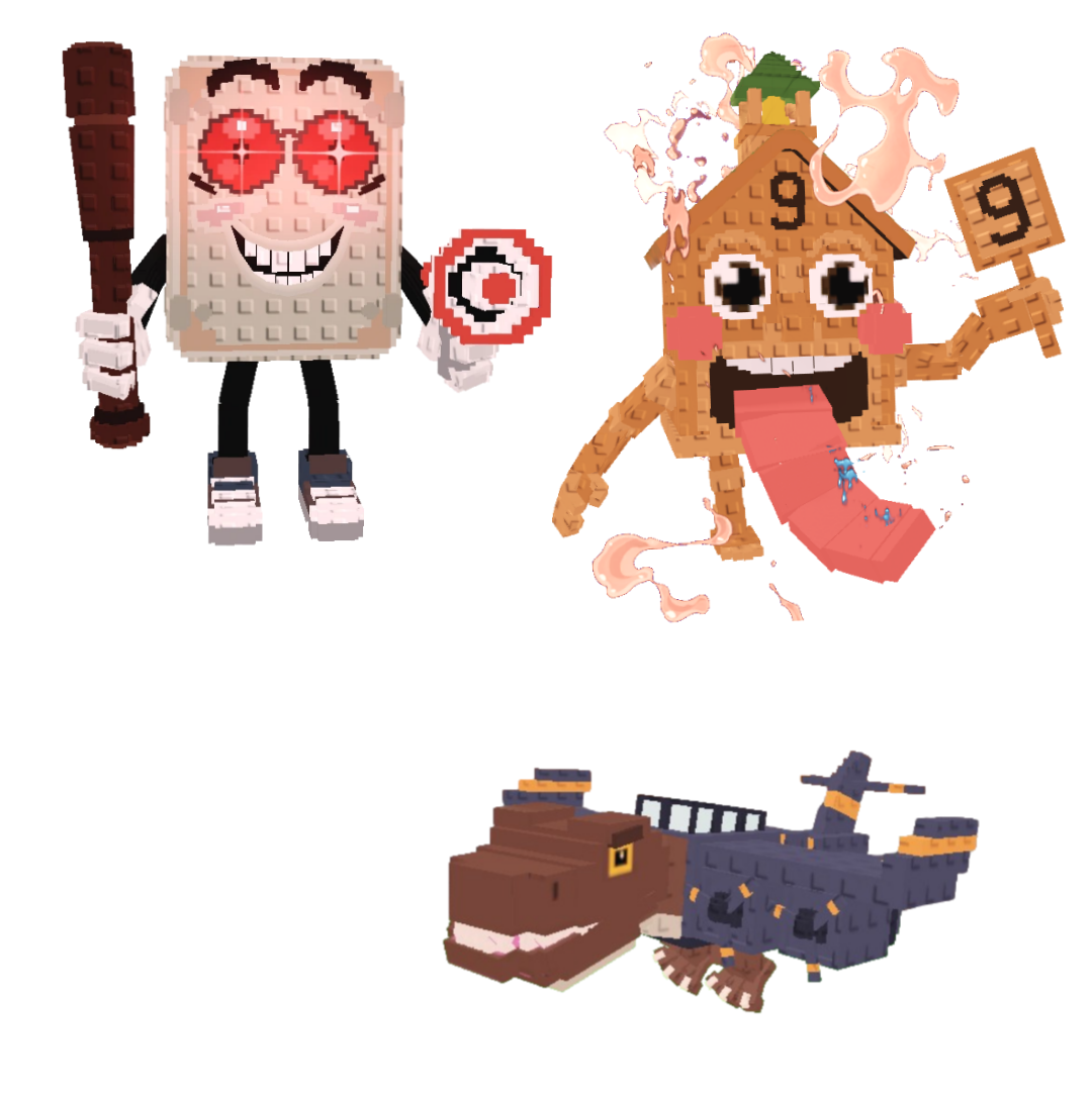 [BUNDLE] - 🐨 1x Tang Tang Kelentang 🐨 1x Nuclearo Dinossauro 🐨 1x Esok Sekolah