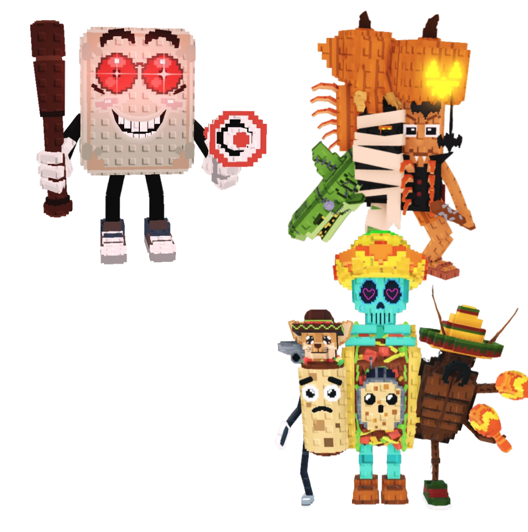 [BUNDLE] - 🐦 1x Tang Tang Kelentang 🐦 1x La Taco Combinasion 🐦 1x La Spooky Grande