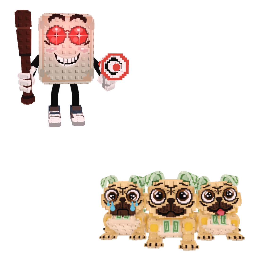 [BUNDLE] - 🐲 1x Tang Tang Kelentang 🐲 1x Los Puggies