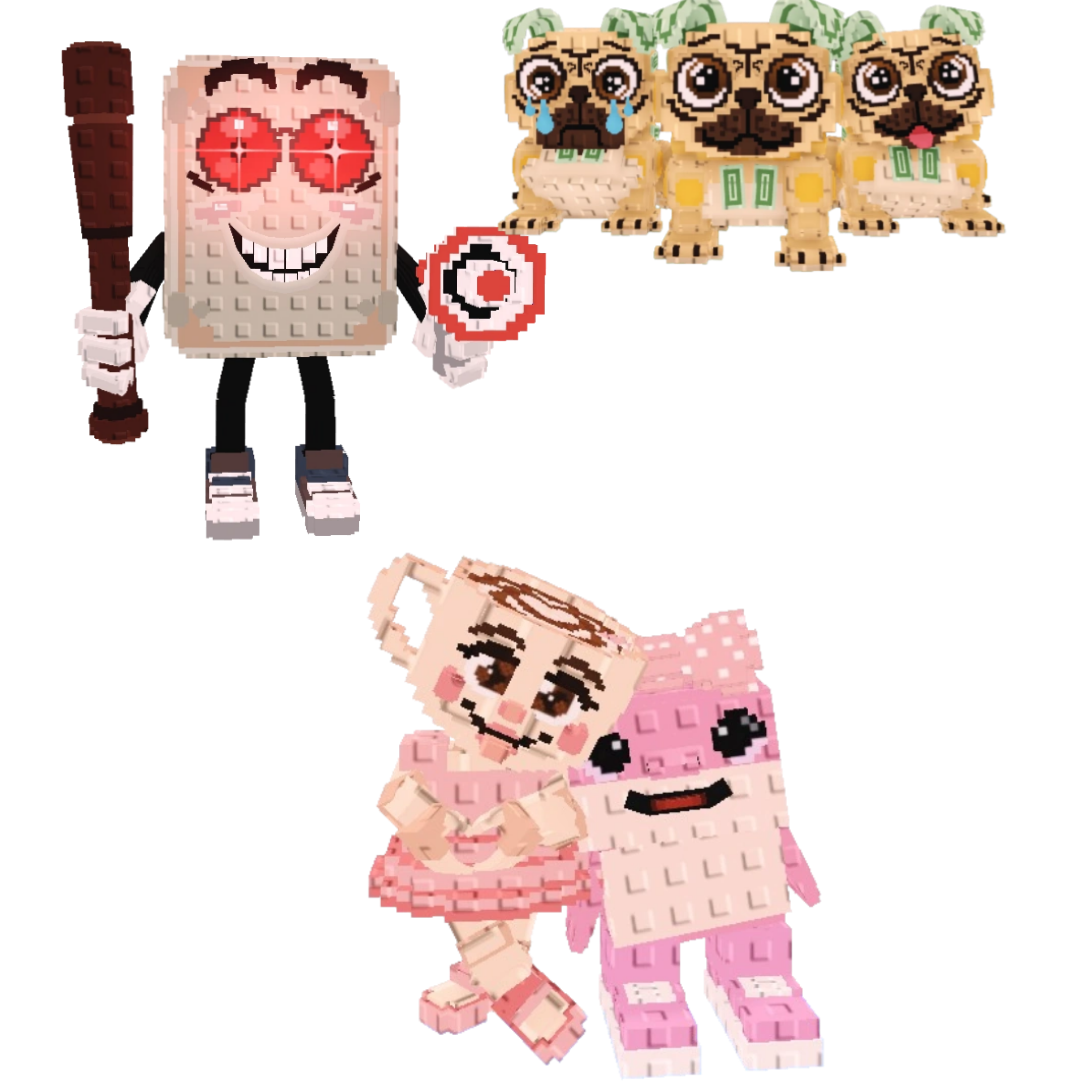 [BUNDLE] - 🕷️ 1x Tang Tang Kelentang 🕷️ 1x Las Sis 🕷️ 1x Los Puggies