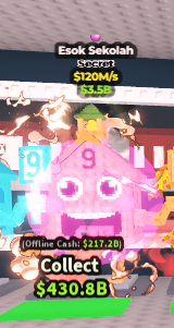 Steal A Brainrot > Esok Sekolah | Random 100m/s +