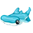 🎯 N Hammerhead Shark - Sparkle 🎯