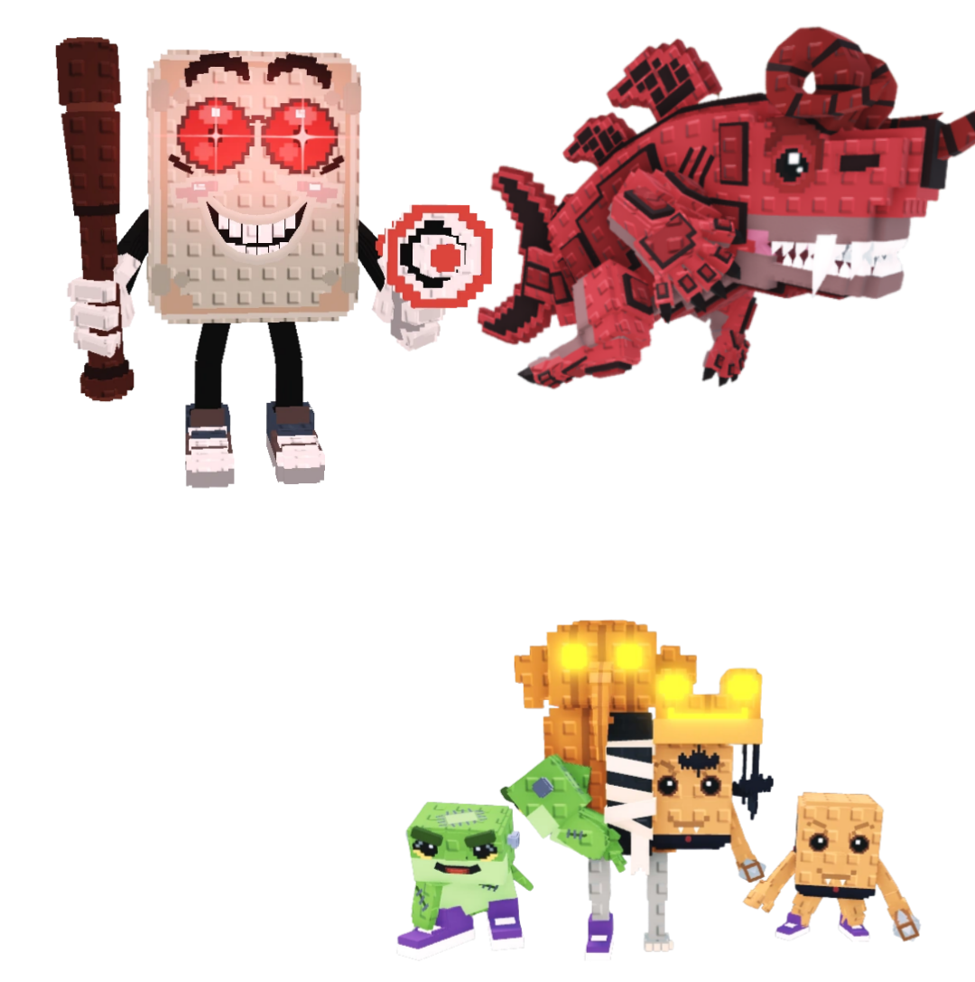 [BUNDLE] - 🌻 1x Tang Tang Kelentang 🌻 1x Eviledon 🌻 1x Los Spooky Combinasionas