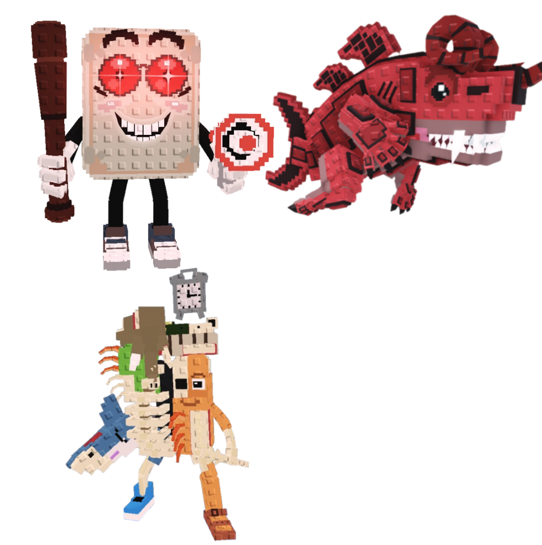 [BUNDLE] - 🦀 1x Tang Tang Kelentang 🦀 1x Eviledon 🦀 1x La Extinct Grande