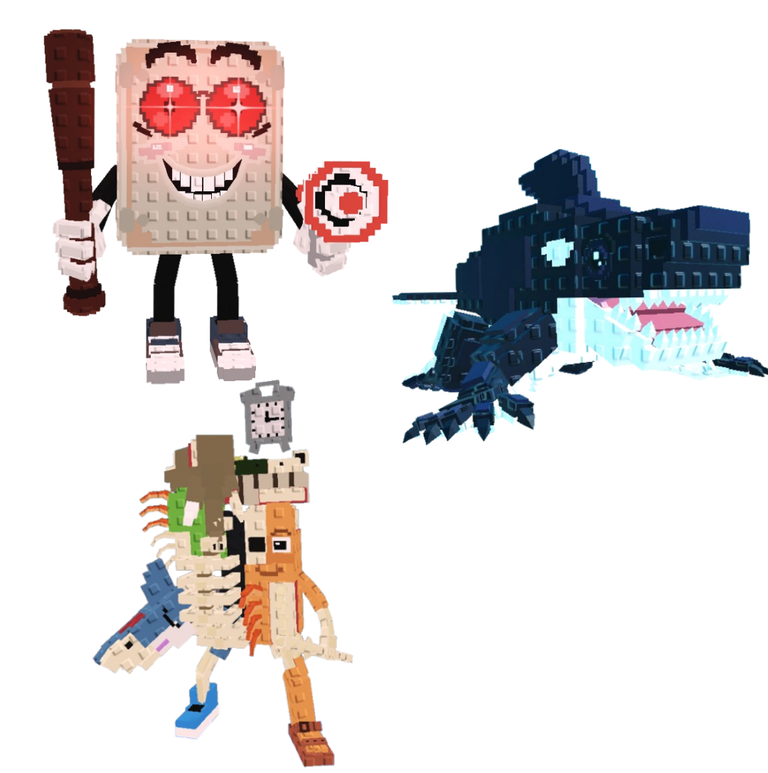 [BUNDLE] - 🦑 1x Tang Tang Kelentang 🦑 1x Orcaledon 🦑 1x La Extinct Grande