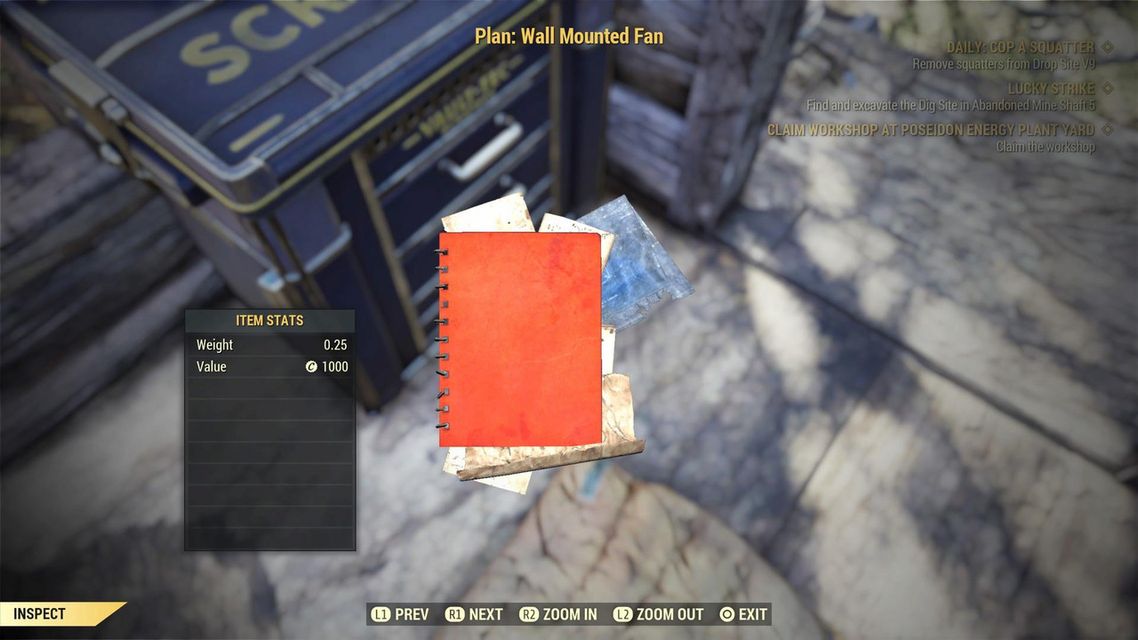 [ PC ] Plan: Wall Mounted Fan (instant delivery)