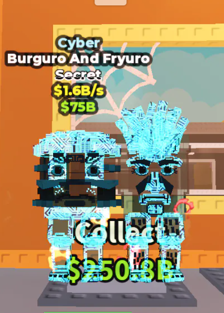 Burguro and Fryuro 1.6B/s Cyber