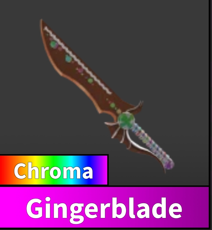 GINGERBLADE ⚡ CHROMA ⚡ LAST PIECE ⚡ INSTANT DELIVERY 🚚