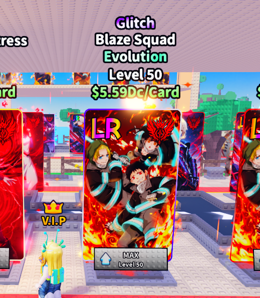 Anime Card Farm - Glitch Blaze Squad 5.59Dc / Card