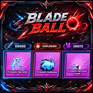 [ Limited Set ] Prismatic Harvester + Explosion + Emote | FAST DELIVERY✅