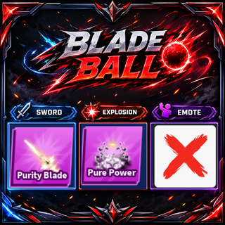 [ Limited Set ] Purity Blade + Explosion | FAST DELIVERY✅