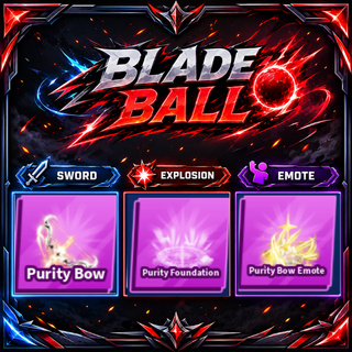[ Limited Set ] Purity Bow + Explosion + Emote | FAST DELIVERY✅