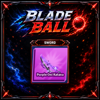 [ Limited Sword ] Purple Oni Katana | FAST DELIVERY✅