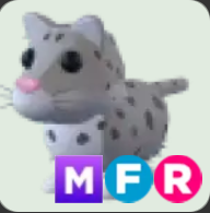Snow Leopard ▪️MFR🐸Uncommon🚀Pets⚡24/7 Online🚀