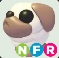 Snowball Pug ▪️NFR🐸Ultra-Rare🚀Pets⚡24/7 Online🚀