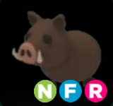 Wild Boar ▪️NFR🐸Uncommon🚀Pets⚡24/7 Online🚀