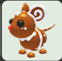 Gingerbread Mouse ▪️Common🐸Ultra-Rare🚀Pets⚡24/7 Online🚀
