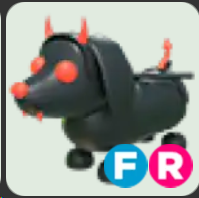 Halloween Evil Dachshund ▪️FR🐸Rare🚀Pets⚡24/7 Online🚀