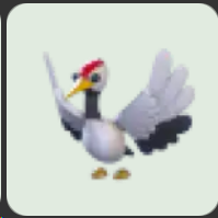 Red Crowned Crane ▪️Common🐸Ultra-Rare🚀Pets⚡24/7 Online🚀