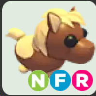 Shetland Pony Dark Brown ▪️NFR🐸Rare🚀Pets⚡24/7 Online🚀