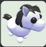 Shetland Pony White ▪️Common🐸Ultra-Rare🚀Pets⚡24/7 Online🚀