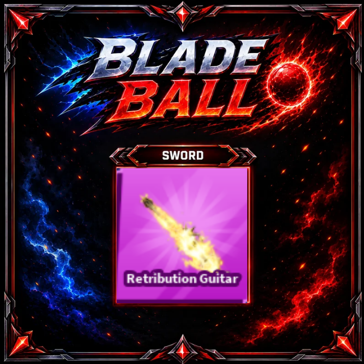 [ Limited Sword ] Retribution Guitar | FAST DELIVERY✅