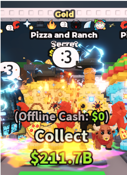 GOLD PIZZA AND RANCH 4.5B/S (9 TRAITS) – STEAL A BRAINROT – FAST DELIVERY & TRUSTED #J3GU6K