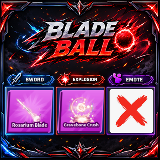 [ Limited Set ] Rosarium Blade + Explosion | FAST DELIVERY✅