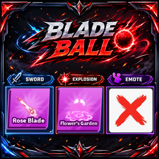 [ Limited Set ] Rose Blade + Explosion | FAST DELIVERY✅