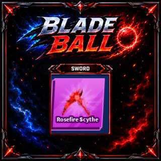 [ Limited Sword ] Rosefire Scythe | FAST DELIVERY✅