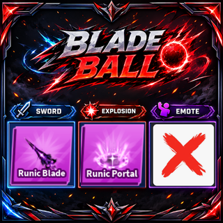 [ Limited Set ] Runic Blade + Explosion  | FAST DELIVERY✅