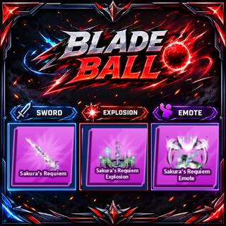 [ Limited Set ] Sakura's Requiem + Explosion + Emote | FAST DELIVERY✅