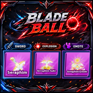 [ Limited Set ] Seraphim  + Explosion + Emote | FAST DELIVERY✅