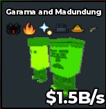 BS5421 Radioactive Garama And Madundung 1.5B/s (6 Traits) Clean Trait