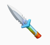 Chroma Snow Dagger Knife  [MM2]  Instant Delivery (24/7 Online )