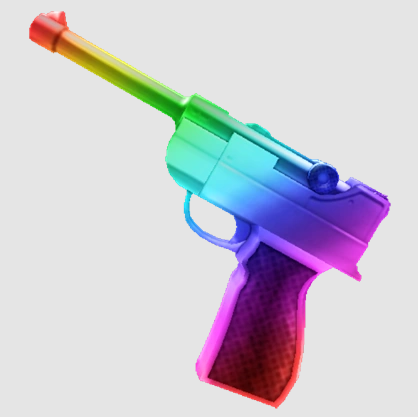 Chroma Luger Gun [MM2]  Instant Delivery (24/7 Online )