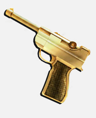 Gold Luger Gun [MM2]  Instant Delivery (24/7 Online )