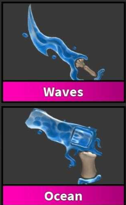 Ocean Set [MM2]  Instant Delivery (24/7 Online )