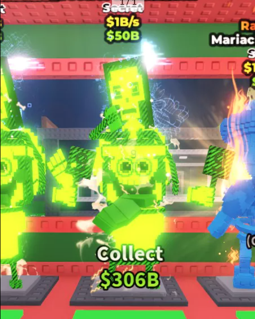 La Secret Combinasion Radioactive 1B/s