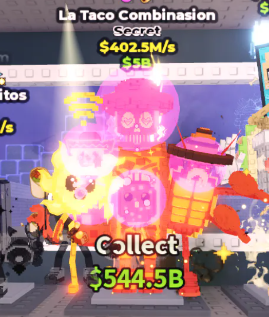 La Taco Combinasion Rainbow 6 Trait Meowl 1.3B/s