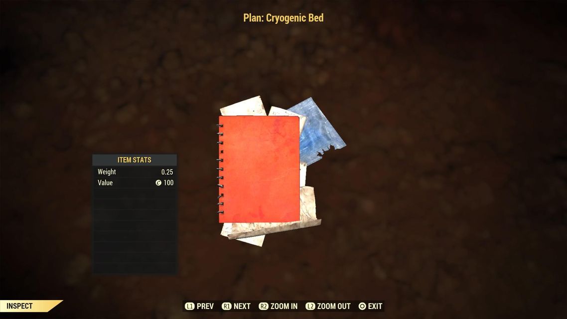 [ PS4/PS5 ] Plan: Cryogenic Bed (instant delivery)