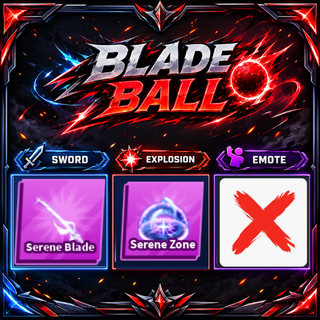 [ Limited Set ] Serene Blade  + Explosion  | FAST DELIVERY✅