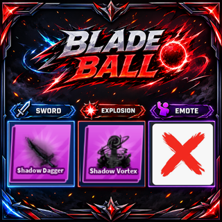 [ Limited Set ] Shadow Dagger  + Explosion  | FAST DELIVERY✅