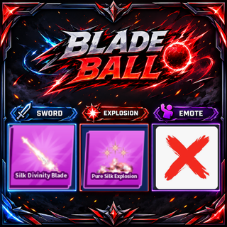 [ Limited Set ] Silk Divinity Blade + Explosion  | FAST DELIVERY✅