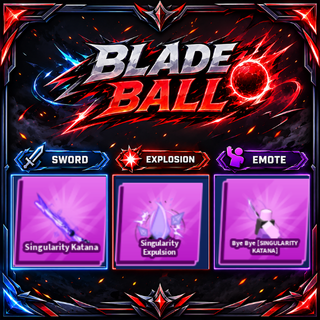 [ Limited Set ] Singularity Katana + Explosion + Emote | FAST DELIVERY✅